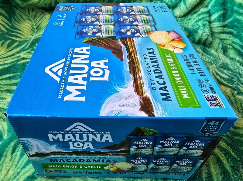NEW Mauna Loa - Dry Roasted Macadamia - Maui Onion & Garlic - 6 Cups Per Pack gallery