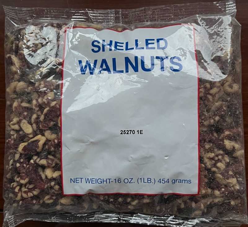 1 Bag of Shelled Walnuts-16 oz/ 1 Lb-New