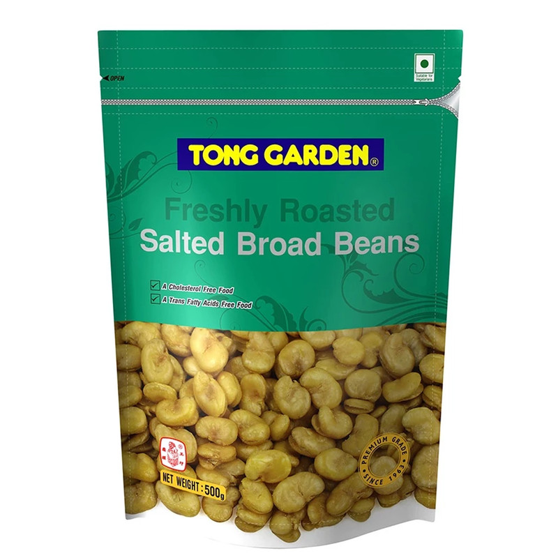 500g Broad Bean Salted Snack Tong Garden