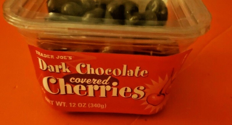 4 PACK TRADER JOE'S DARK CHOCOLATE COVERED CHERRIES 12 OZ EACH gallery