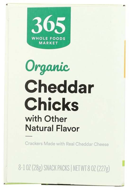 365 Organic Cheddar Chicks Crackers 8 Pack gallery