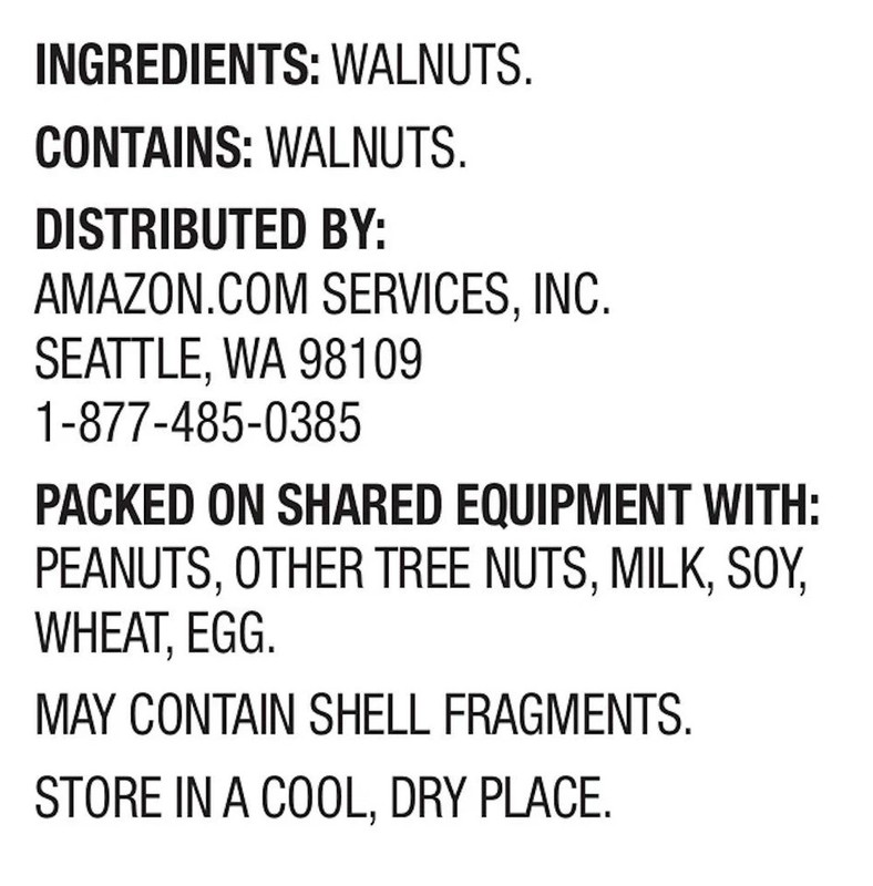 Amazon Brand - California Walnuts Halves and Pieces, 40 Ounce gallery