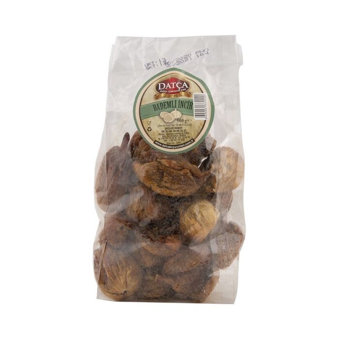 ORGANIC DATCA MEDITERRANEAN ALMOND STUFFED FIG 500 G (1.1 lb) KOSHER NON-GMO