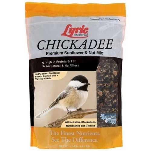 Lyric Chickadee Premium Sunflower & Nut Mix 4 Lbs (Case Of 8) By Lyric