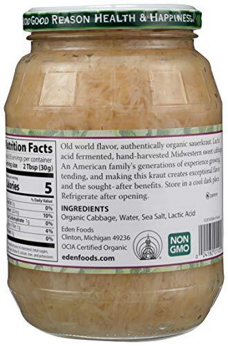 Eden Organic Sauerkraut 32 oz Non GMO Authentic Fermented Healthy Food gallery