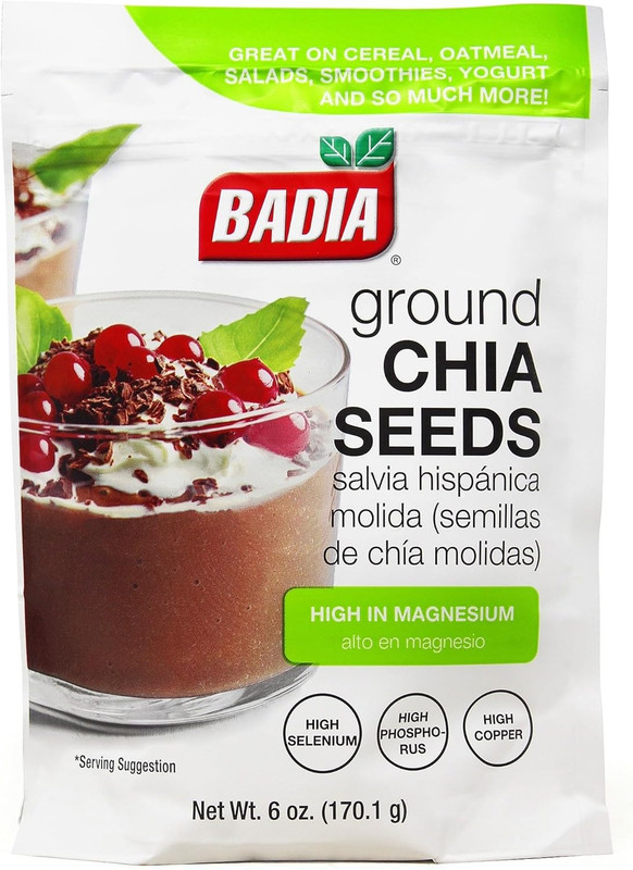Ground Chia Seeds, 16 Oz – Superfood for Smoothies, Baking & Cooking – Source of gallery