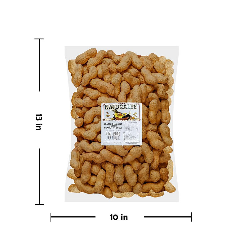Peanuts, in Shell 2 Lbs - Roasted, No Salt - Natural Healthy Snack gallery