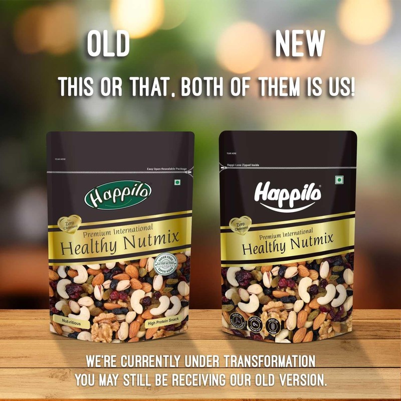 Happilo Premium Nut Mix 200g | Almond, Cashew, Blueberry, Pumpkin & Sunflower gallery