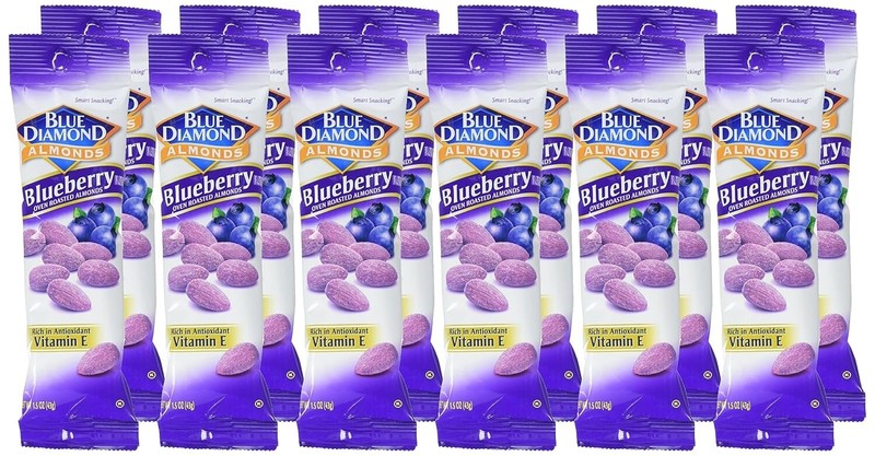 Sweet & Tart Blueberry Almonds - 1.5 Oz Bags, 12 Count for Anytime Enjoyment gallery