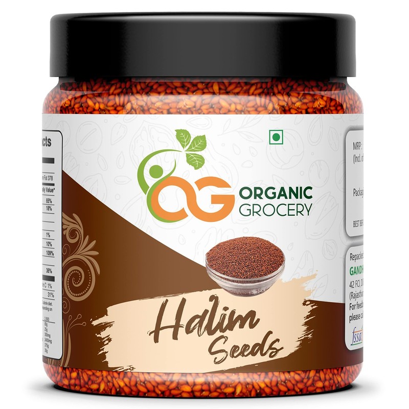 Garden Cress Halim Seeds Jar Pack | Asaliya Aliv Seeds Omega 3 Fibre Immunity