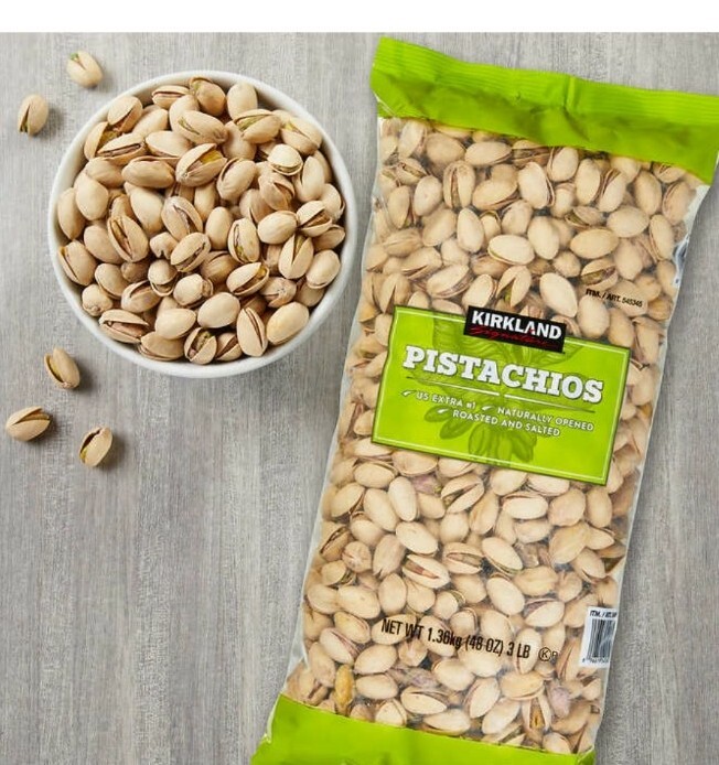 Kirkland Signature Cali In Shell Pistachios Roasted Salted Kosher 2 Pack 6 Lbs gallery