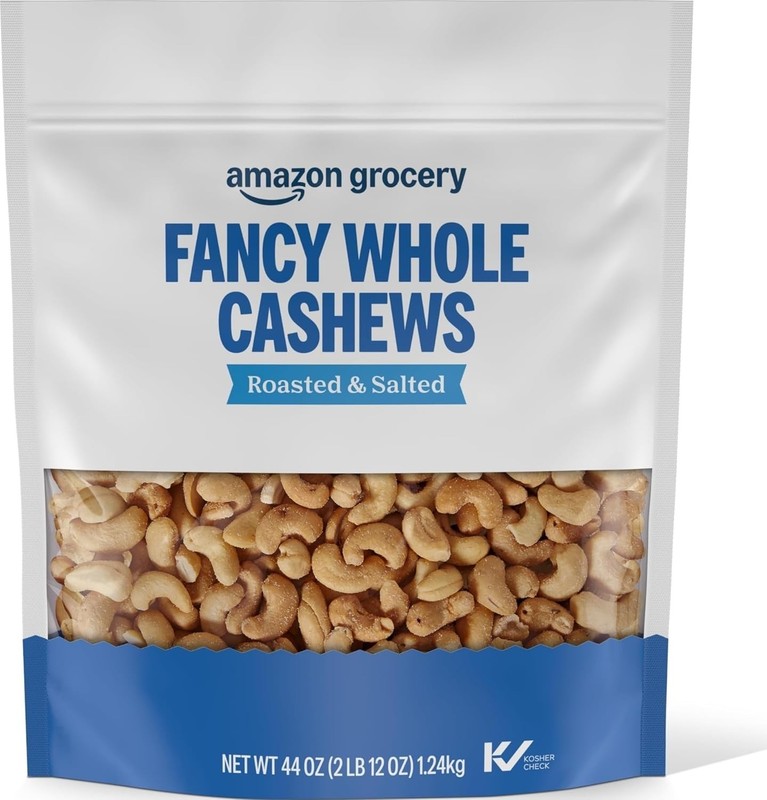 Cashews Whole Roasted Sea Salted 44 Oz Kosher Allergen Free Snacks gallery