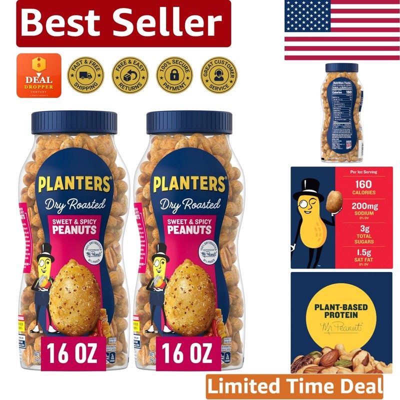 Satisfying Sweet & Spicy Peanut Snacks – Perfect for Sharing, 32 Oz