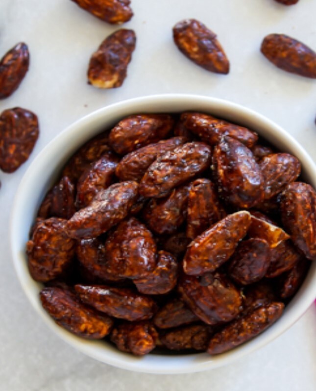 CARAMEL COFFEE ROASTED WHOLE ALMONDS-BULK VALUE BAG LIMITED PICK YOUR BAG NOW!!!