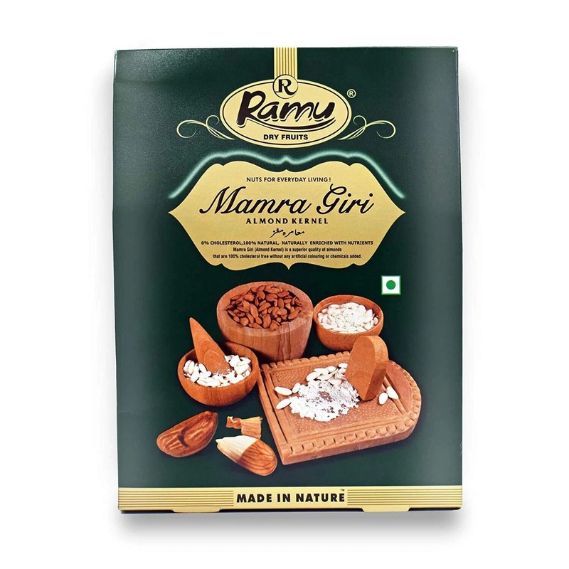Original Mamra Giri Almonds Premium Real Mamra Badam Giri Asal Mamra 250 GRAMS