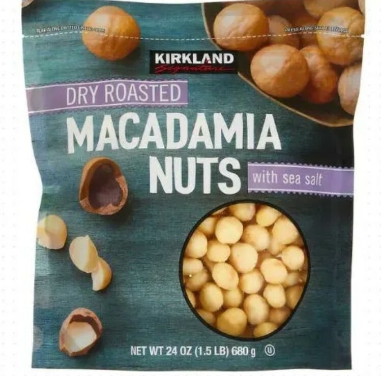 Kirkland Signature Dry Roasted Macadamia Nuts with Sea Salt 24 Ounce gallery
