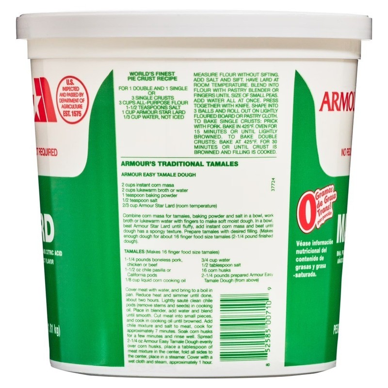 Lard, 4 lb. Tub gallery