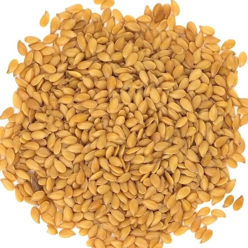 ZizigoMall Organic Golden Flaxseed Premium Grade Organic Golden Whole Flaxseed gallery