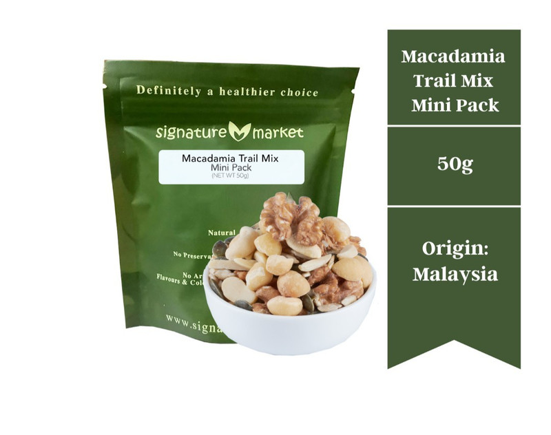 Signature Market Macadamia Trail Mix Mini Pack (50g)