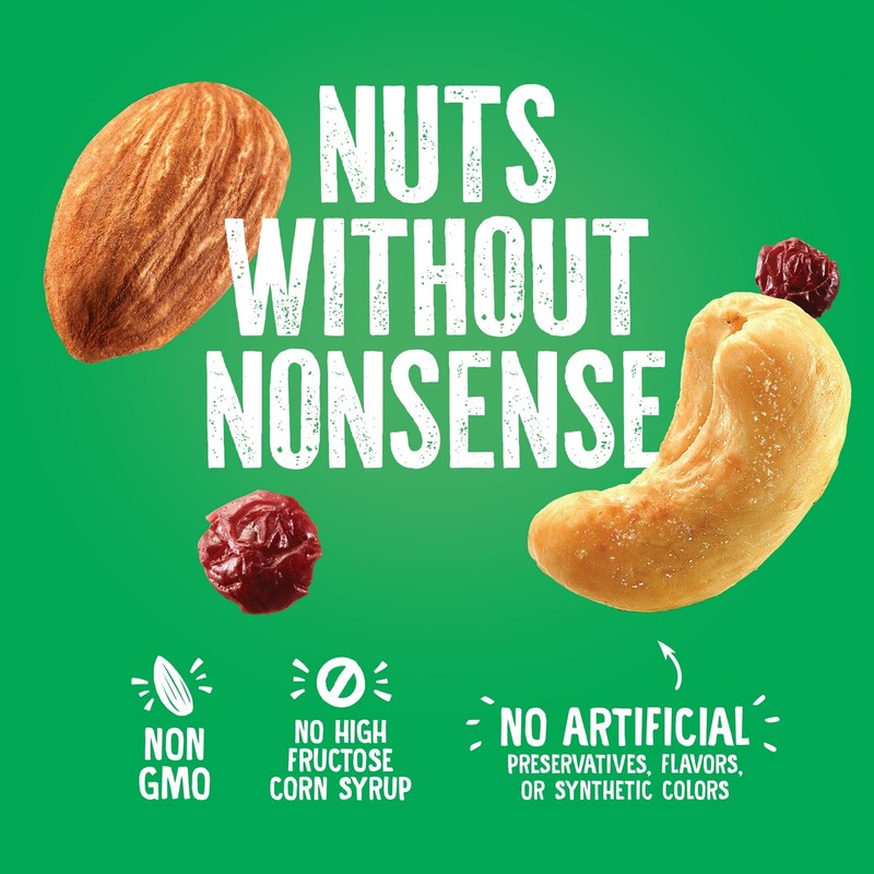Emerald Nuts Cashews & Almonds with Dried Cranberries, 100 Calorie Packs, 10 Ct gallery