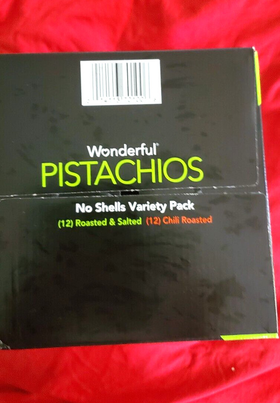 WONDERFUL PISTACHIOS NO-SHELL VARIETY PACK, 0.75 OZ, 24-COUNT gallery