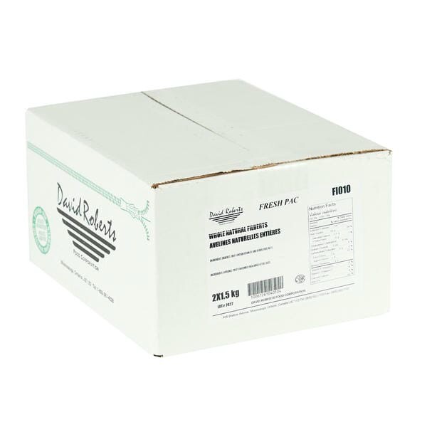 David Roberts Nut Filbert Whole Natural 1.5Kg/3.31LBS gallery