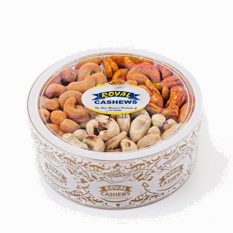 Royal Cashew Nuts Premium 500g Gift Pack Roasted Devilled Salted Ceylon Organic gallery