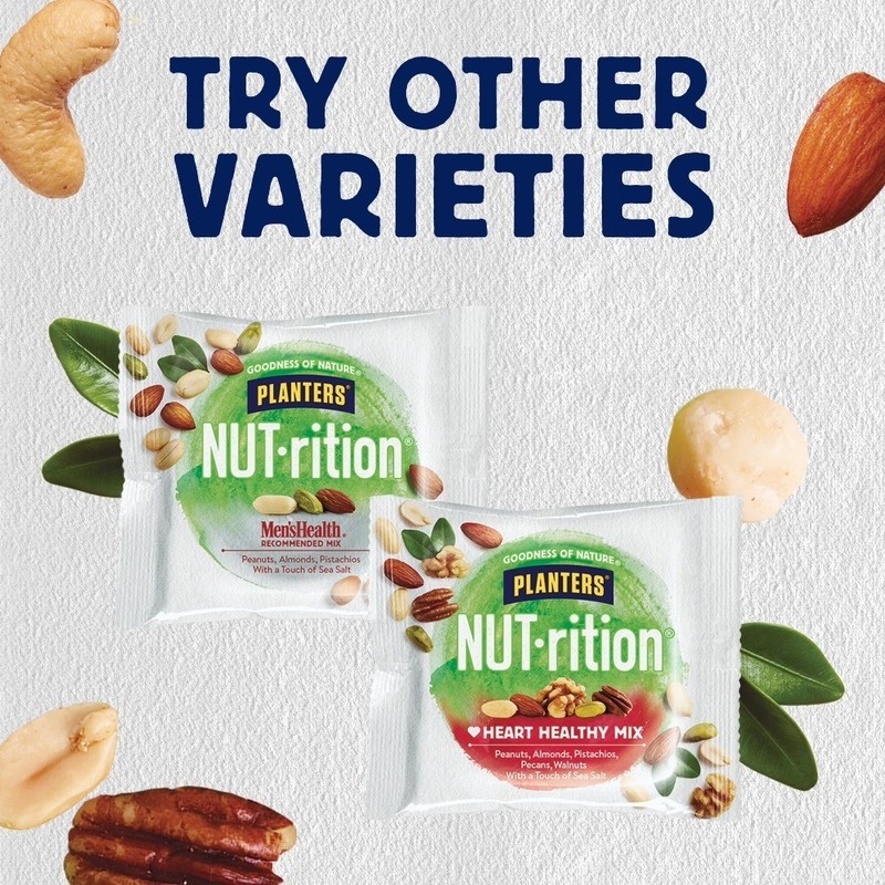 NUT-RITION Wholesome Nut Mix, Mixed Nuts, Plant Based Protein, 7 Count Box gallery