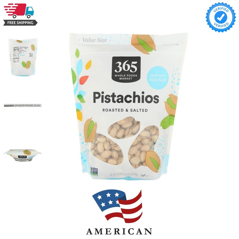 Roasted & Salted Pistachios, 24 Ounce