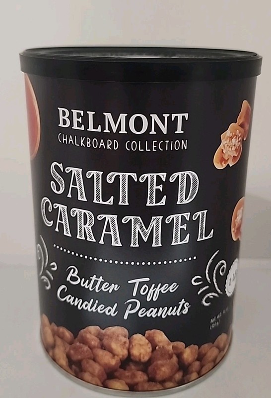 Belmont Virginia Peanuts Salted Caramel Butter Toffee Candied Peanuts 16 Oz