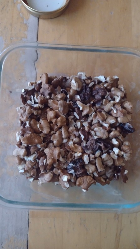 2 lbs (32 oz) American Black Walnuts Shelled Pieces Fresh Wild Foraged