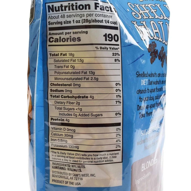 Member's Mark Shelled Walnuts (3 lb.) (pack of 2) gallery