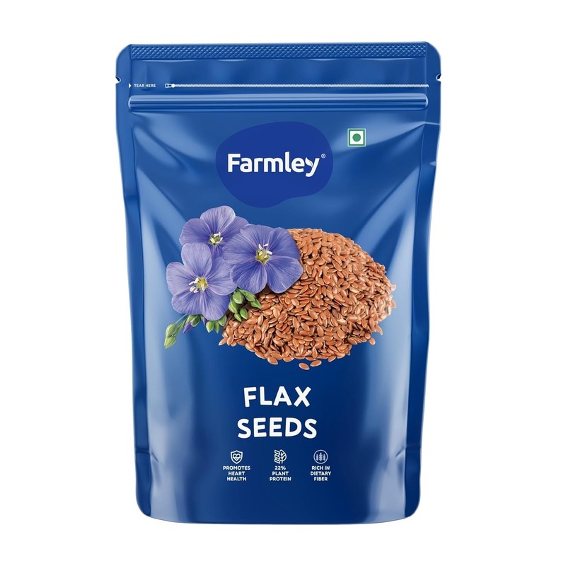 Farmley Premium Flax Seeds,Rich in Fiber & Omega -3 (200gm) gallery