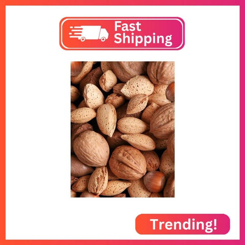 Anna and Sarah Premium Mixed Nuts in Shell, 2 Pound Bag, California Jumbo Chandl