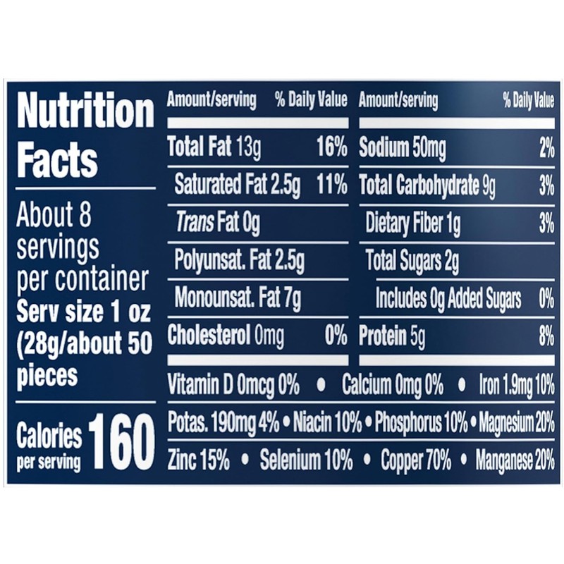 Healthy 8 Oz Lightly Salted Cashews - Nutritious Plant-Based Snack for All Ages gallery