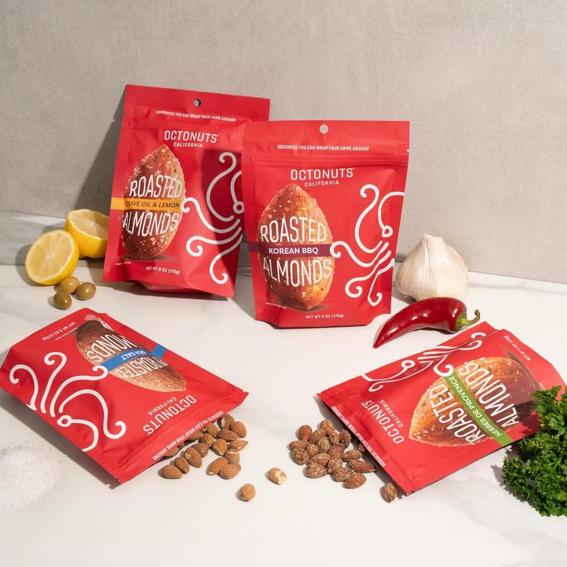 Octonuts Sea Salt Roasted Almonds (6oz) gallery