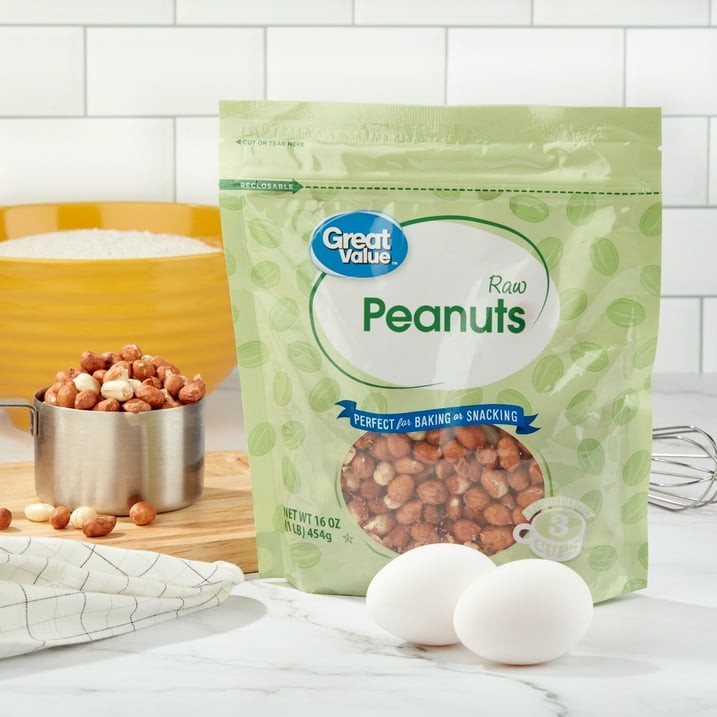 (Pack of 2) Raw Shelled Peanuts, 16 oz each Bags Free Shipping In 2 Days... gallery