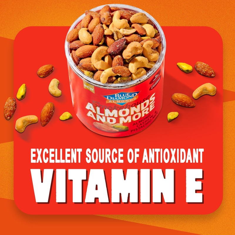 , Mixed Nuts Smokehouse Flavored Deluxe Snack Nuts, Almonds, Pistachios, and ... gallery