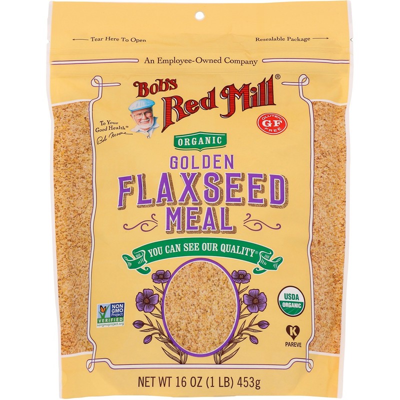 Organic Golden Flaxseed Meal 16 Oz By Bobs Red Mill Seeds 4 Pack gallery