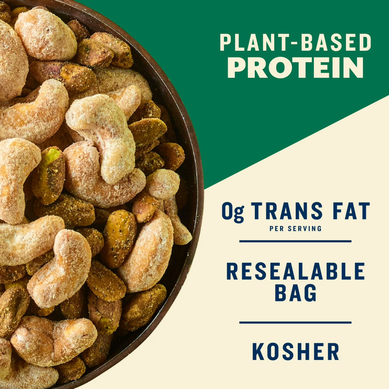 (6 pack) PLANTERS Nut Duos Peppercorn Pistachio and Parmesan Flavored Cashew.... gallery