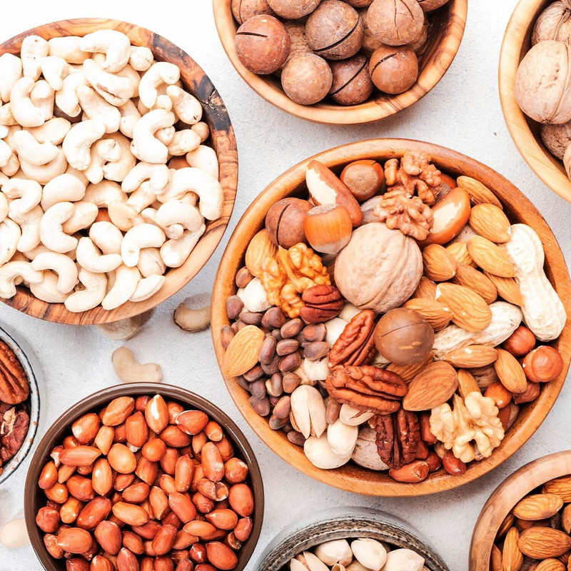 Deluxe Salted Roasted Mixed Nuts without Peanuts, 2.2 Lbs. gallery