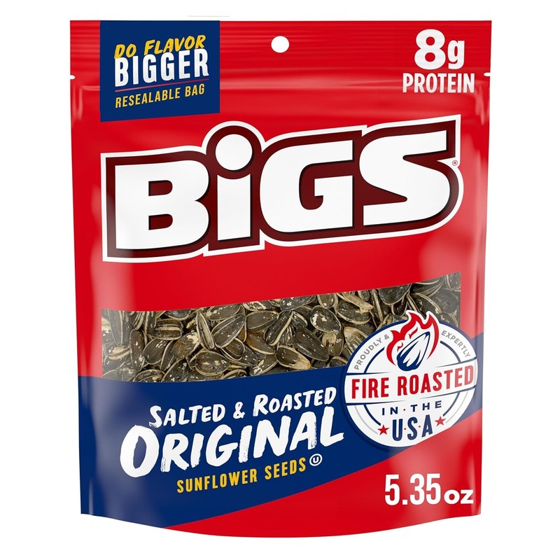Salted Roasted Original Sunflower Seeds 5.35-Ounce Bulk Pack of 12