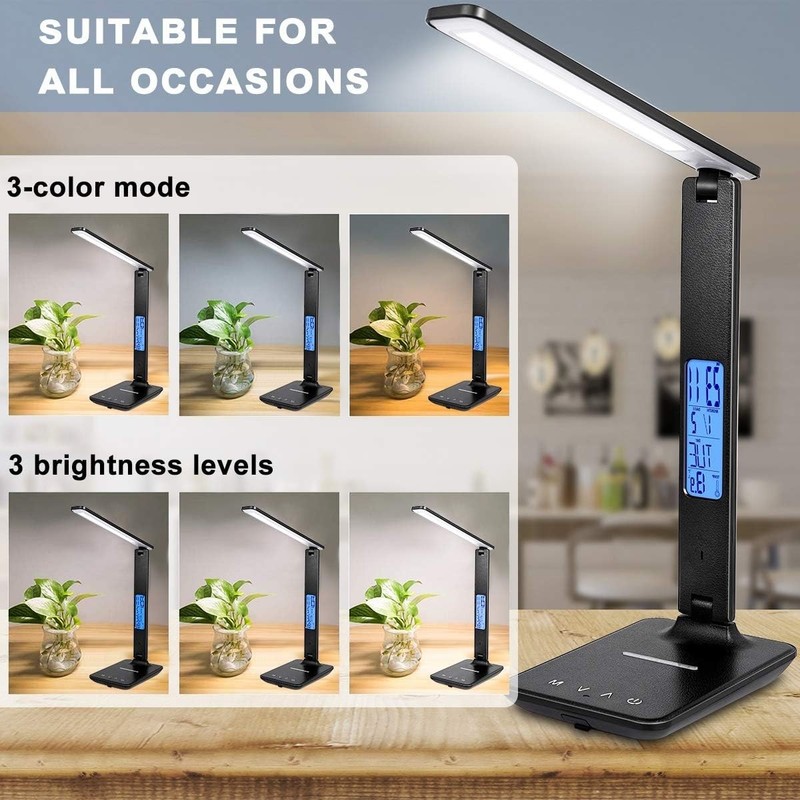 LED Desk Lamp with Wireless Charger gallery