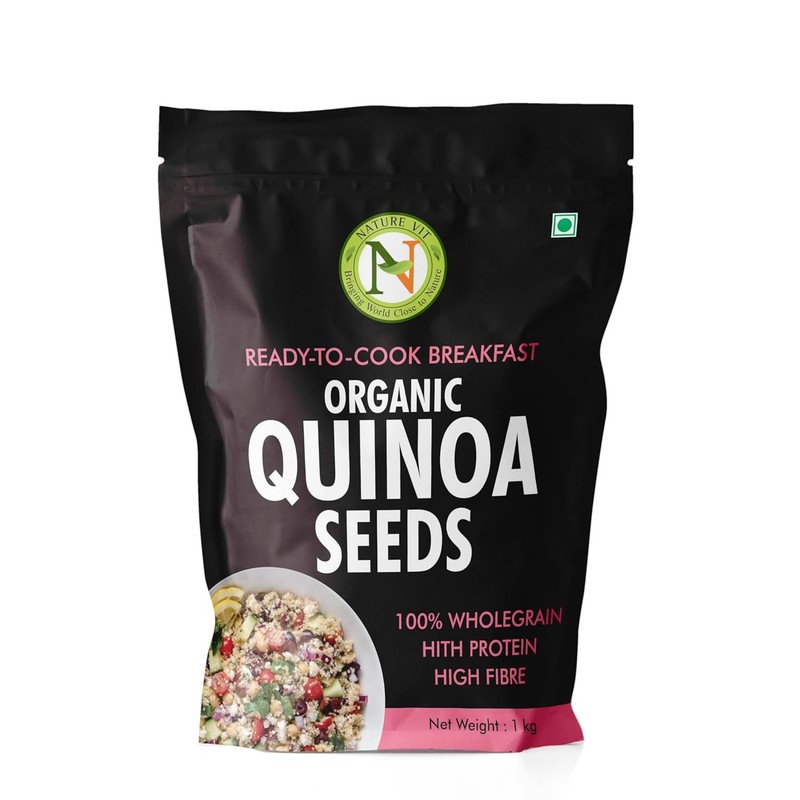 Nature Vit Organic Quinoa Seeds 1kg gallery