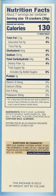 Nut-Thins Gluten Free Cracker Crisps, Hint Of Sea Salt, Family Size, Sea Salt, 7 gallery