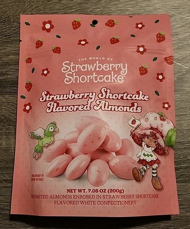 New STRAWBERRY SHORTCAKE – Strawberry Shortcake Flavored Almonds – 7.05 oz