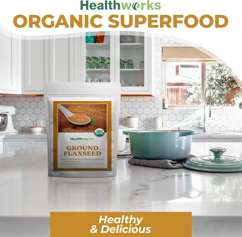 Flax Organic - / - Finely Ground Cold Milled gallery