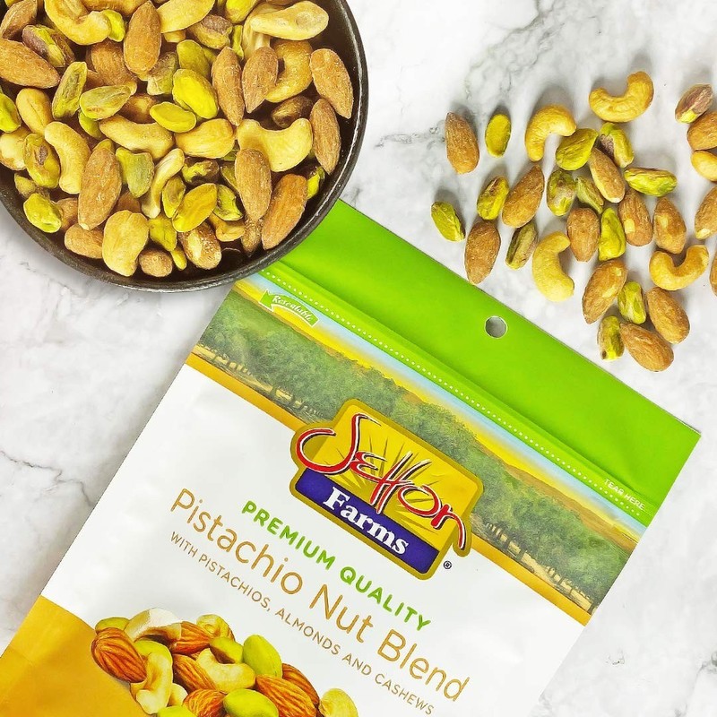 Pistachio Nut Blend with Almonds & Cashews - 8oz Resealable Bag gallery