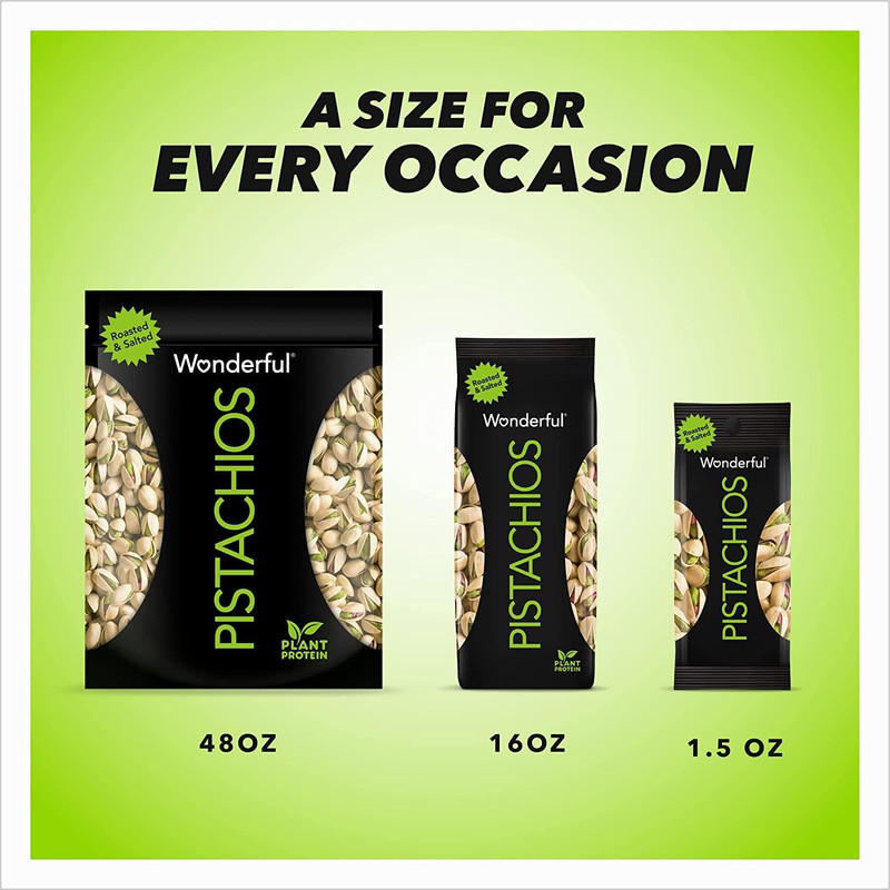 In Shell, Roasted and Salted Nuts, 48 Ounce Resealable Bag, Good Source of Prote gallery