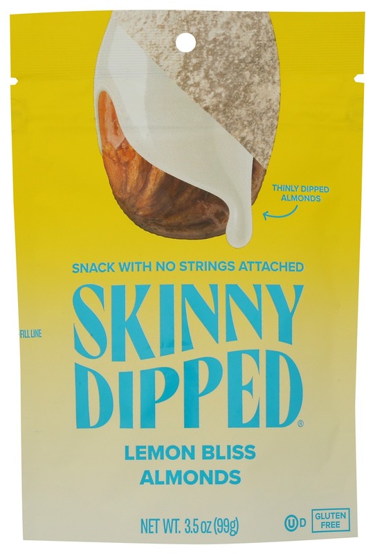 Skinnydipped Lemon Bliss Thinly Dipped Almonds 3.5 Oz Snack 10 Pack gallery